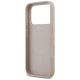 7. Etui Guess 4G Printed Stripes MagSafe na iPhone 17 Pro - różowe