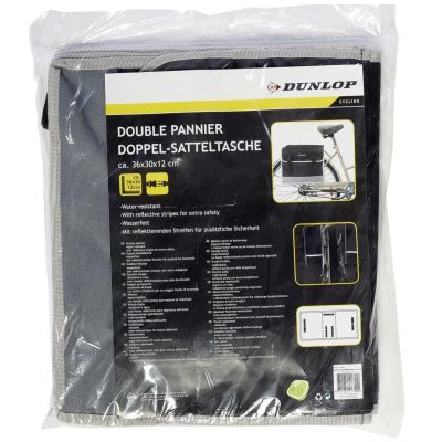 18. Torba rowerowa podwójna na bagażnik Dunlop sakwa 26L 417400