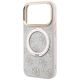 6. Etui Guess Ring Stand 360 4G Classic Logo MagSafe na iPhone 17 Pro Max / 18 Pro Max - różowe