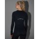 8. Longsleeve treningowy slim szybkoschnący damski 4F 4FWAW26TFLOF595-20S