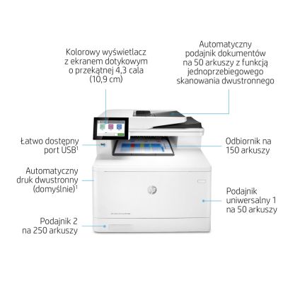 38. HP Color LaserJet Enterprise MFP M480f