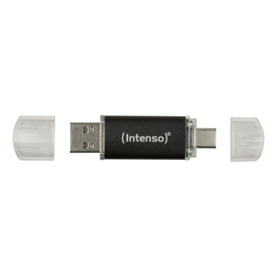 3. Intenso Twist Line pamięć USB 128 GB USB Type-A / USB Type-C 3.2 Gen 1 (3.1 Gen 1) Antracyt