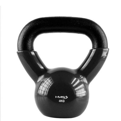 14. Kettlebell żeliwny Black HMS KNV04