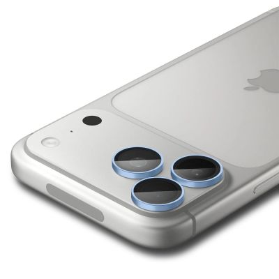 4. Szkło hartowane na aparat Spigen Optik Pro Glas.tR EZ Fit 2-Pack na iPhone 18 Pro / 18 Pro Max - jasnoniebieski