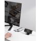 18. Hub Baseus Metal Gleam 8w1 USB-C - USB-C PD 100W 1x HDMI 4K 30Hz 1x czytnik kart SD i microSD 3x USB-A 3.2 1xRJ45 - szary