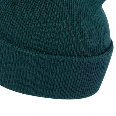 4. Czapka adidas New Logo Beanie Cuff zielona JX5747