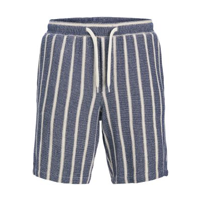 Jack&Jones krótkie joggery JPSTJAIDEN COBA STRIPE JOG SHORTS REG SN 12274413 OCEAN CAVERN