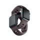 12. Pasek 3mk Silicone Watch Strap na Apple Watch 38/40/41 mm - ciemnoszary