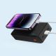 20. Powerbank Baseus Airpow Fast Charge 20W 30000mAh z kablem USB-C - USB-C 30cm - czarny