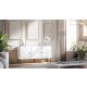 3. Komoda 3D PALAZZO BIS 151x40x75 biały mat