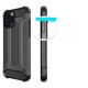 4. Hybrid Armor pancerne hybrydowe etui pokrowiec iPhone 13 Pro srebrny