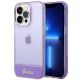 Etui Guess Translucent na iPhone 14 Pro Max - fioletowe