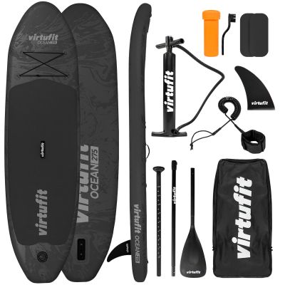 3. VIRTUFIT DESKA SUP OCEAN 275 Z AKCESORIAMI CZARNY