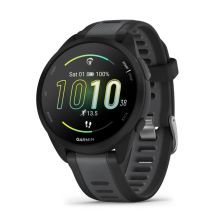 Garmin Forerunner 165 3,05 cm (1.2") AMOLED 43 mm Cyfrowy 390 x 390 px Ekran dotykowy Czarny GPS