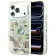 Etui Karl Lagerfeld Liquid Glitter Beach & Sand na iPhone 17 Pro / 18 Pro - beżowe