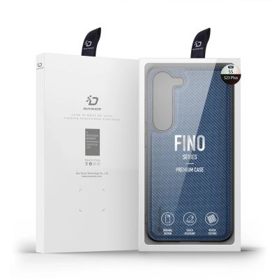 5. Dux Ducis Fino etui Samsung Galaxy S23+ pokrowiec z silikonową ramką niebieskie