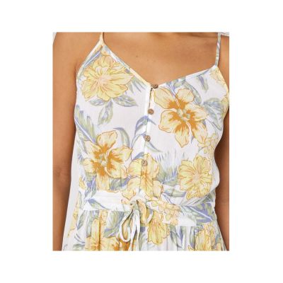 4. Sukienka RIP CURL Always Summer Long Dress biały