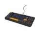 10. GENESIS THOR 230 TKL klawiatura Gaming USB + RF Wireless + Bluetooth QWERTY Czarny, Niebieski, Szary, Pomarańczowy