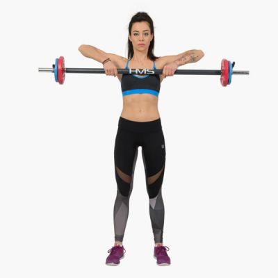 12. Sztanga SBP20 gryf do body pump 20KG HMS 17-57-010