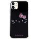3. Etui Hello Kitty IML Kitty Face na iPhone 11 / Xr - czarne