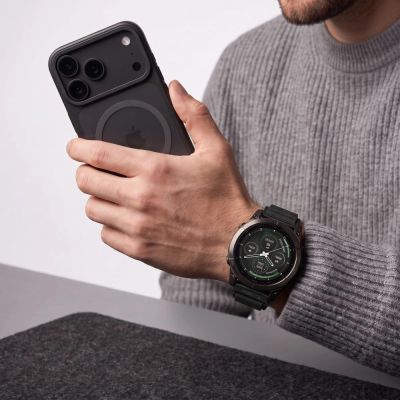4. Pasek Tech-Protect Nylon Pro na Garmin Fenix 5X / 5X Plus / 6X / 6X Pro / 7X / 8 / 8 Pro / 9 / 9 Pro (51 mm) - czarny