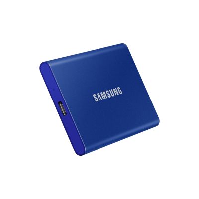 19. Dysk zewnętrzny SSD Samsung T7 (1TB; USB 3.2; niebieski; MU-PC1T0H/WW)