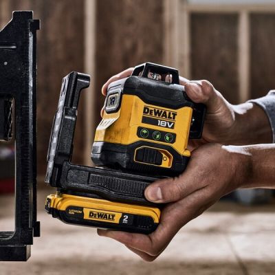 4. DeWALT DCLE34031D1-QW niwelator obrotowy Niwelator liniowy 40 m
