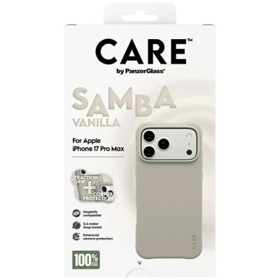 5. Etui CARE by PanzerGlass Fashionable Samba MagSafe na iPhone 17 Pro Max - szary