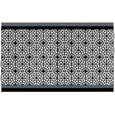 14. KRATKA CHODNIKOWA AŻUROWA MOSAIC CZARNY 1SZT.