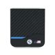 5. Etui BMW Carbon Blue Line na Samsung Galaxy Z Flip 6 - czarne