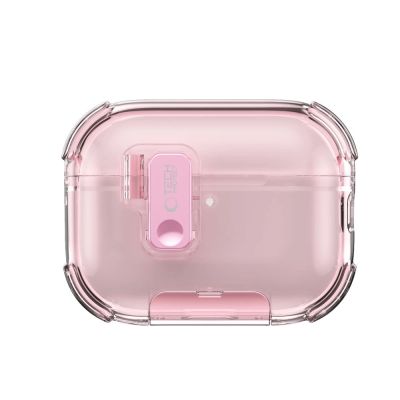 3. Etui Tech-Protect Bounce Pro na AirPods Pro 3 - różowe