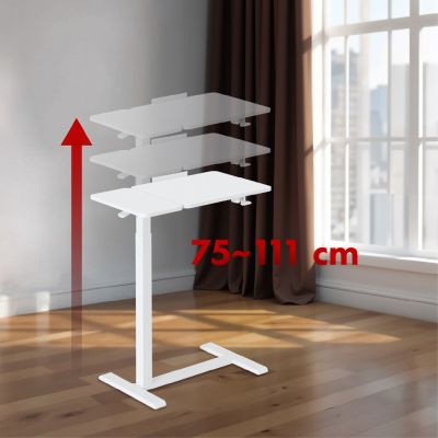 9. MACLEAN MOBILNE BIURKO/STAND NA LAPTOP, BIAŁE, REGULACJA WYSOKOŚCI 76-109CM, MAX. 30KG MC-120 W
