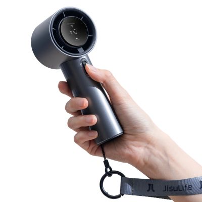 2. Mini dmuchawa Jisulife Handheld Fan Pro1 3600mAh FA53 (ABS) przenośny wiatraczek wentylator USB - niebieski