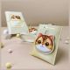 4. Portfel Nimmy Big Eyed Pet 2.0 Cat etui na karty - beżowy
