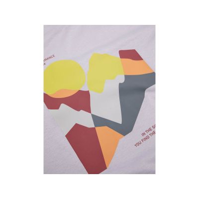 4. Koszulka damska PEAK PERFORMANCE W Explore Graphic Tee kolor szary