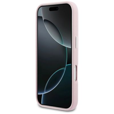 5. Etui Karl Lagerfeld Karl Head Logo MagSafe na iPhone 17 Pro Max - różowe
