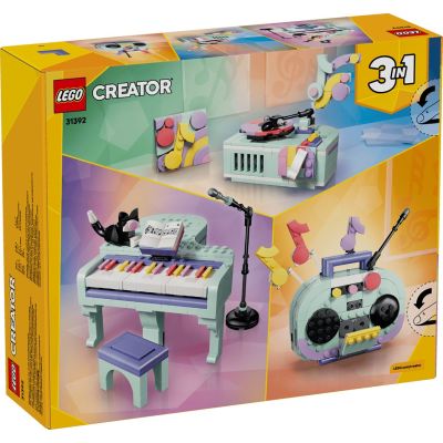 2. LEGO Creator 3w1 31392 - Dekoracyjny fortepian z kotem