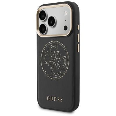 2. Etui Guess Perforated 4G MagSafe na iPhone 17 Pro Max - czarne