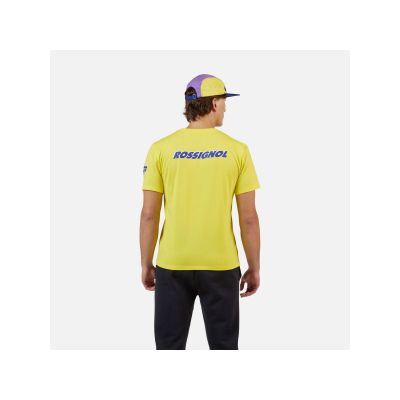 5. Koszulka unisex ROSSIGNOL SUPER TEE żółta