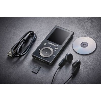 9. Intenso 3717490 odtwarzacz MP3/MP4 Odtwarzacz MP4 64 GB Czarny