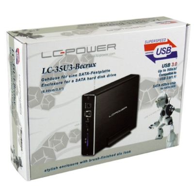 3. Obudowa LC-POWER LC-35U3-Becrux (3.5"; USB 3.0)