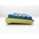 8. Ducky One 3 Daybreak Mini klawiatura Gaming USB Niemiecki Czarny, Niebieski, Zielony
