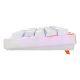 3. CHERRY K5 PRO TMR COMPACT klawiatura Gaming USB QWERTZ Niemiecki Pomarańczowy, Biały