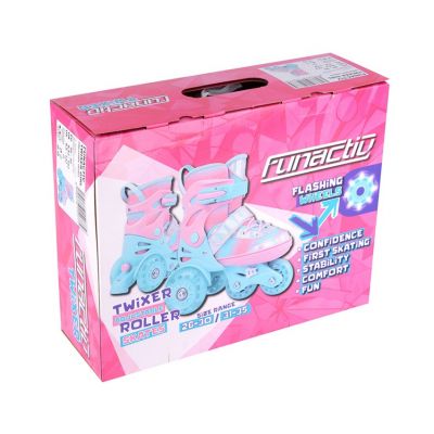 15. Rolkowrotki regulowane FunActiv Twixer Girl Jr 1000000012