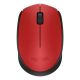 3. Mysz Logitech M171 910-004641 (optyczna; 1000 DPI; kolor czerwony)