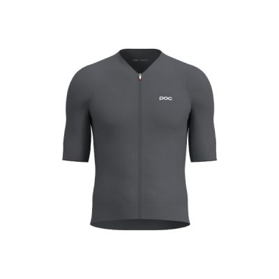 Koszulka rowerowa POC M's Raceday S/S Jersey szara
