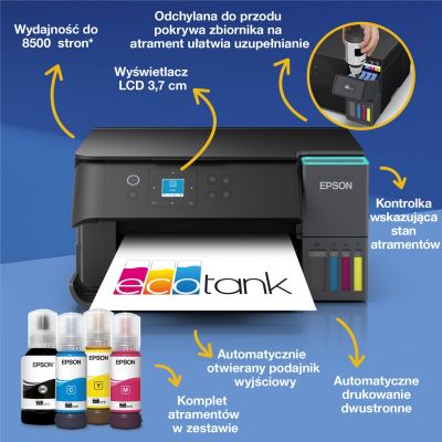 8. Urządzenie wielofunkcyjne Epson L4360 MFP ITS A4/33ppm/WiFi-d/duplex/5.2kg