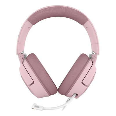 3. Razer Kraken V4 X – Pikachu & Eevee Edition Zestaw słuchawkowy Przewodowa Opaska na głowę Gaming USB Type-C / USB Type-A Różowy