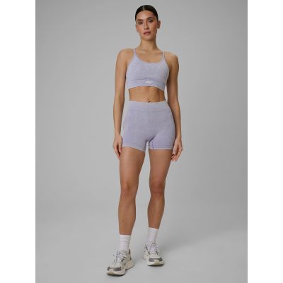 5. Biustonosz treningowy bezszwowy z niskim wsparciem damski 4F 4FWSS26USBAF203-51A