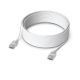2. Ubiquiti UACC-Cable-Patch-EL-15M-W kabel sieciowy Półprzezroczysty, Biały Cat6